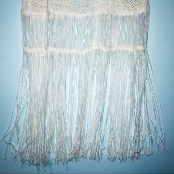 NWT White Crochet Duster by BCBGeneration - Picture 4 of 12